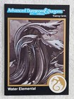 AD&D Water Elemental Gold Border Trading Card #576 Dungeon & Dragons 1991 NM