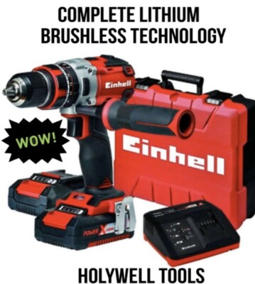 Einhell Cordless Brushless Combi Drill 18v TE-CD 18Li-I BL( Einhell Case) 