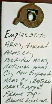 Howard, Eastern, Meriden, National Arms Large Frame Top-Break Cam Assembly.