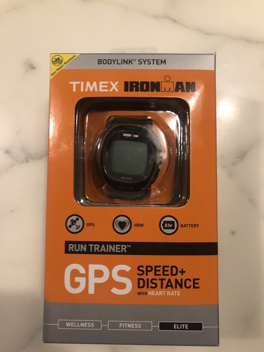 Timex IRONMAN GPS fitness watch complete body link system