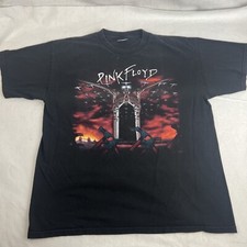 VTG 90s Pink Floyd The Wall T Shirt Double Sided Size XL winterland