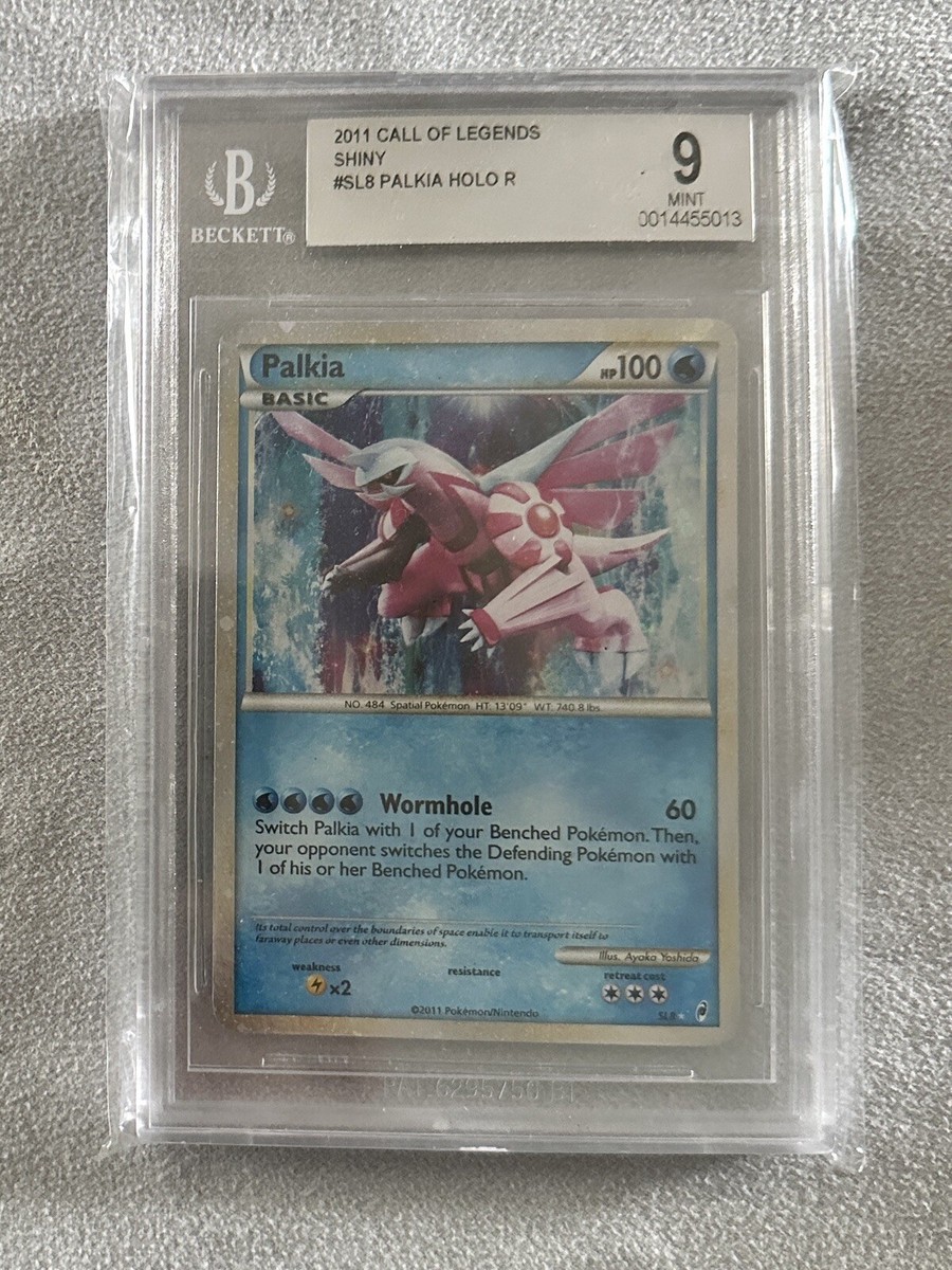 shiny palkia pokemon card 2009 Japanese Platinum Collection Packs #6 CGC 9 MINT on Fanatics Collect Water Rarity Pokemon CardSuper Rare! Out of