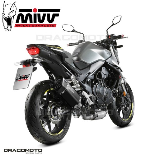 échappement HONDA CB750 HORNET 2023 2024 MIVV Sr-1 Noir - Photo 4/6