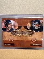 2007 Donruss Classics Classic Combos Silver Jim McMahon Walter Payton #2 188/250