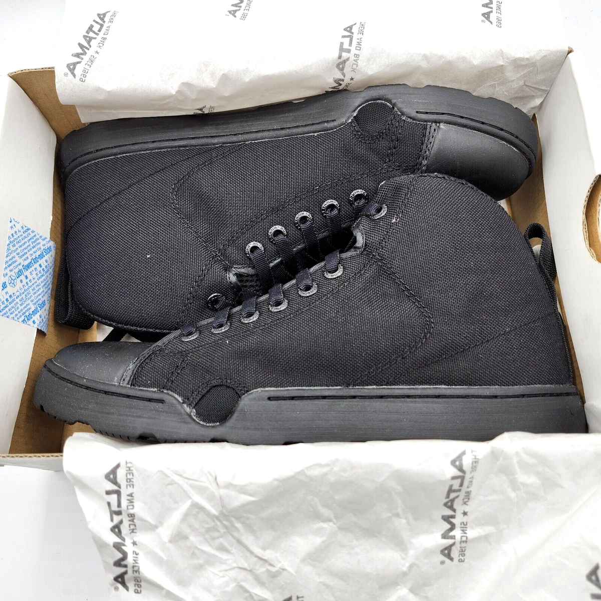 NEW! Altama OTB Maritime Assault Mid Fin Friendly Combat Shoes Black Size  7R US | eBay