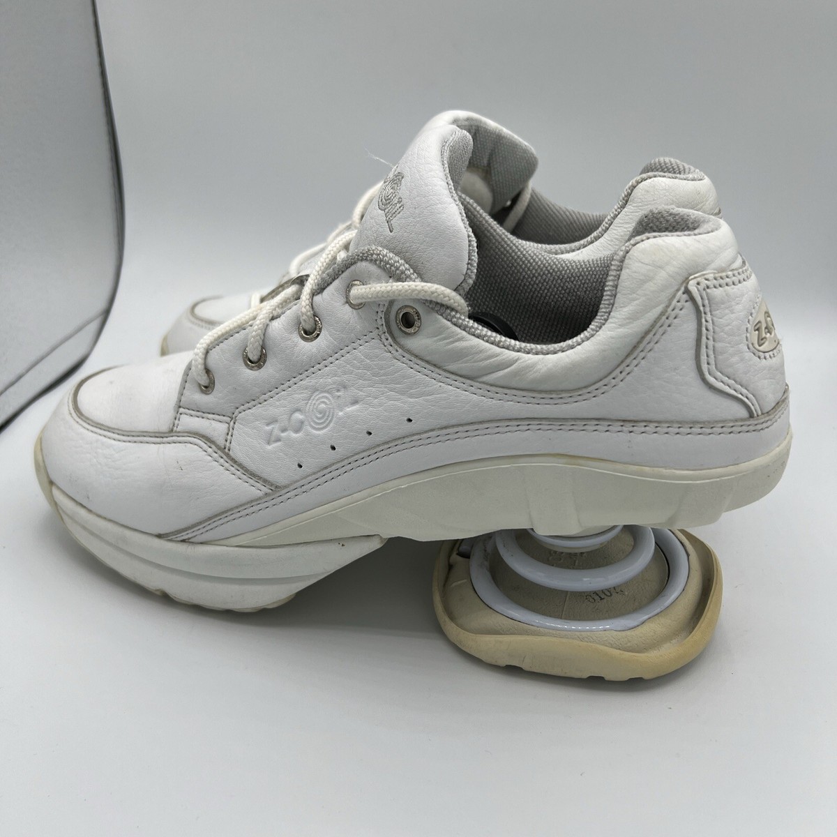 Z-Coil Legend Pain Relief Spring Heel Comfort Walking White