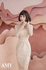 Lace Mesh Flower Embroidered Party Night Midi Bodycon Dress Size Small