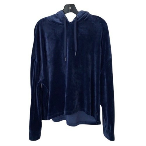 DKNY Sport Velvet Velour Hoodie 