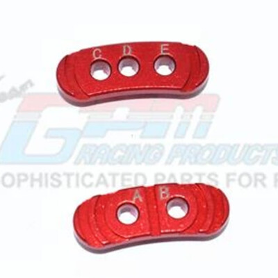 NEW GPM Racing Aluminum Fixed Gear Adapter Red : Rustler 4x4 VXL