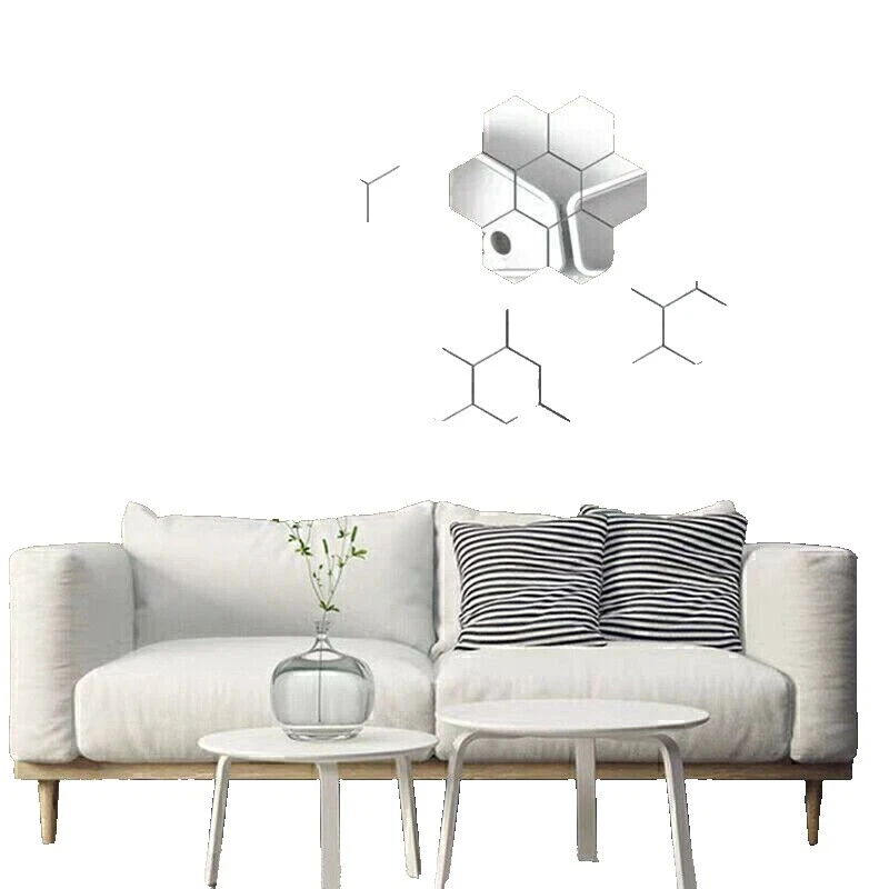 Sala de estar reflejado Calcomanías decorativas y vinilo arte