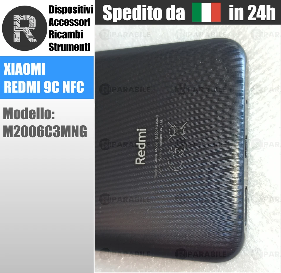 Xiaomi Redmi 9c NFC M2006C3MNG Grigio Dual SIM + SD 2/32 6.53" Usato GARANTITO - Immagine 3 di 4