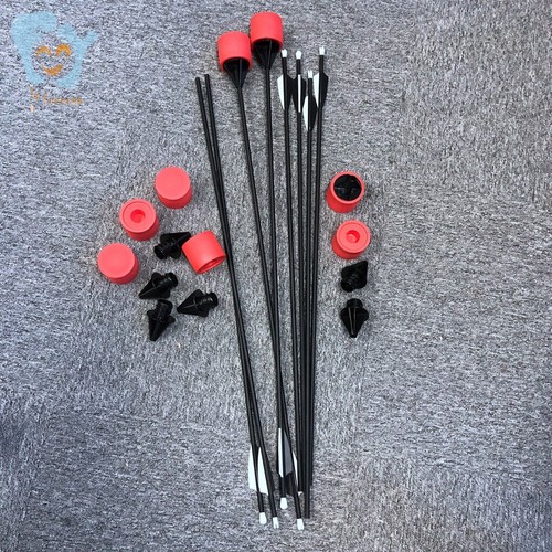 20pc/lot Inflatable Archery Tag Foam Tip Arrow Shooting Game Safe Sponge Arrows - Picture 4 of 16