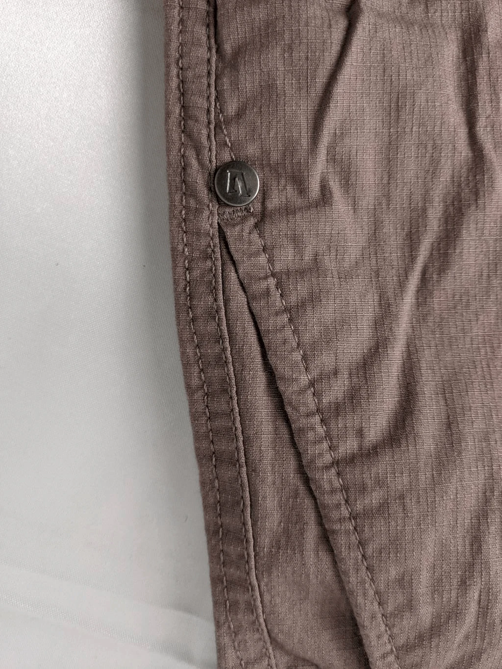 vuori ripstop elastic waist drawstrings pants