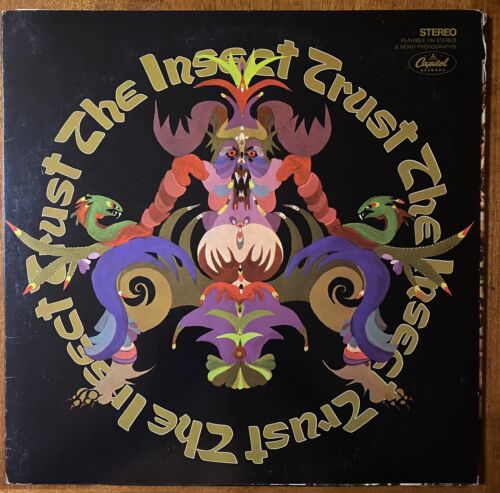 THE INSECT TRUST s/t US ORG 1968 Capitol Records PSYCH Debut LP Minty! - Afbeelding 1 van 4