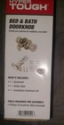 NIB Bedroom Doorknob Stainless Steel Finish Hyper Tough — photo 3