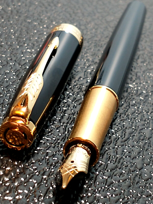 Stylo Plume Parker Vintage - Plume 18 Carats Or, Occasion | Doré, Collector, écriture Fluide