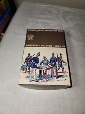 Vintage Strombecker Miniatures 54mm Officer's Meeting Battle of Liege 1914