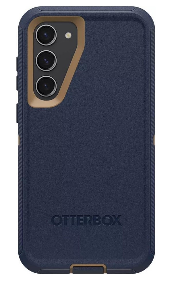 OtterBox Galaxy S23+ Defender Series Case- Blue Suede Shoes