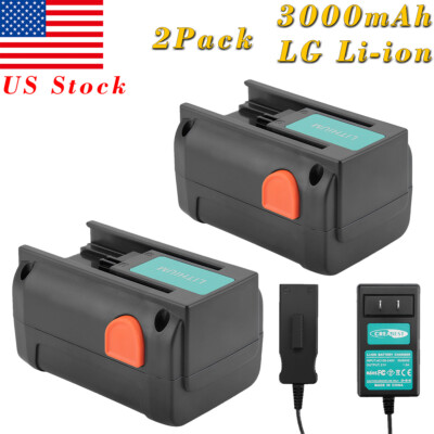 18V 3.0AH Li-ion Battery/Charger for Gardena ERGOCUT 48 LI 8878 8835-20 8839-20