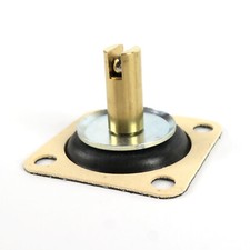 Pierburg 2E carburettor pump diaphragm 19mm short brass centre boss