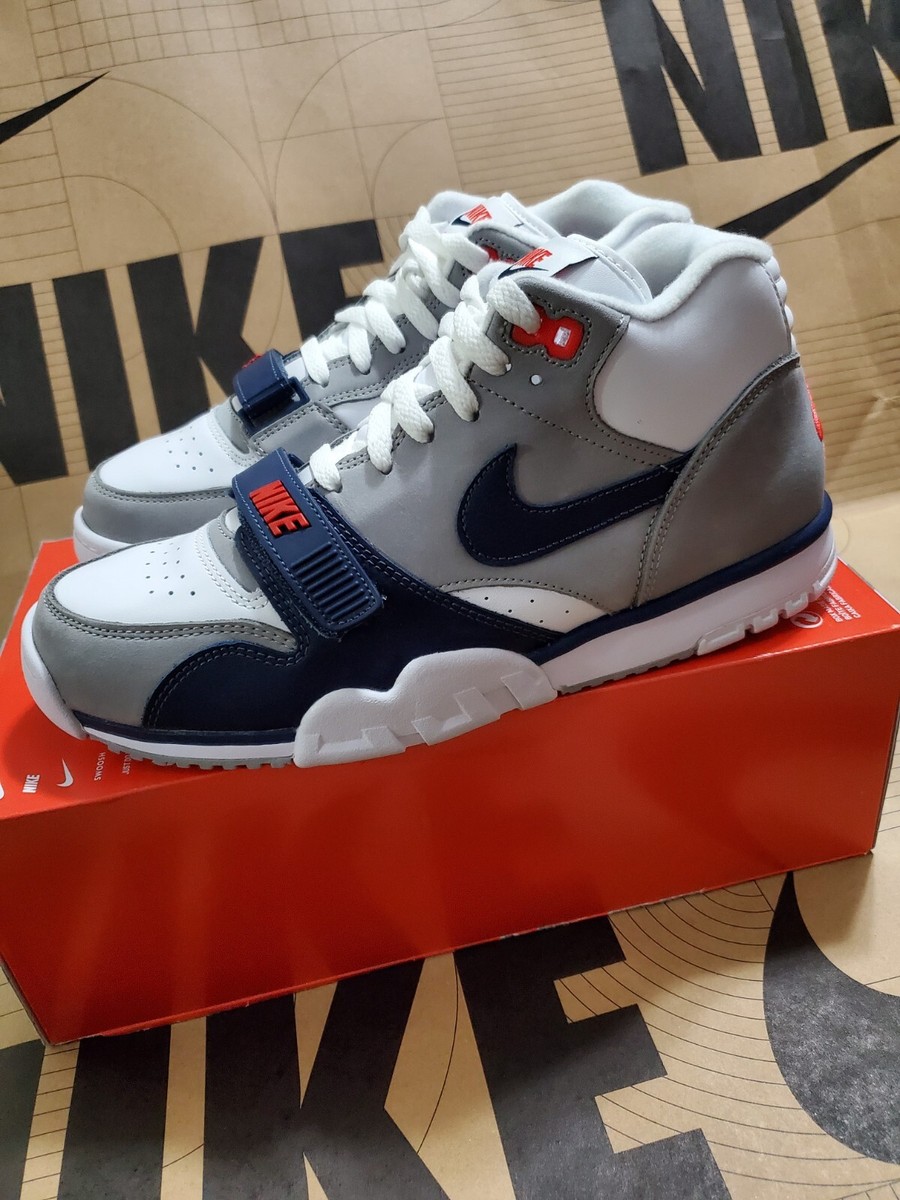 Nike Air Trainer 1 White Midnight Navy DM0521-101 Men's SIZE 9 | eBay