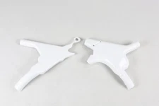 Ufo White Frame Covers / Guards Honda CR125 95-97, CR250 92-96