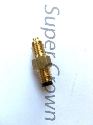 SUPER CROWN One-Way Lube Brass Metering Check Valve 4mm Inline Connector PSS 2 Showa AJB 2