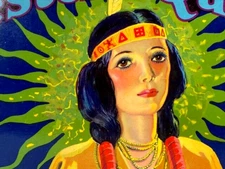 Western Queen  Fruit Crate Label