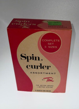 Vintage 21 Assorted Spin Curlers By Toni in 3 Sizes revlon perm papers 3 pins
