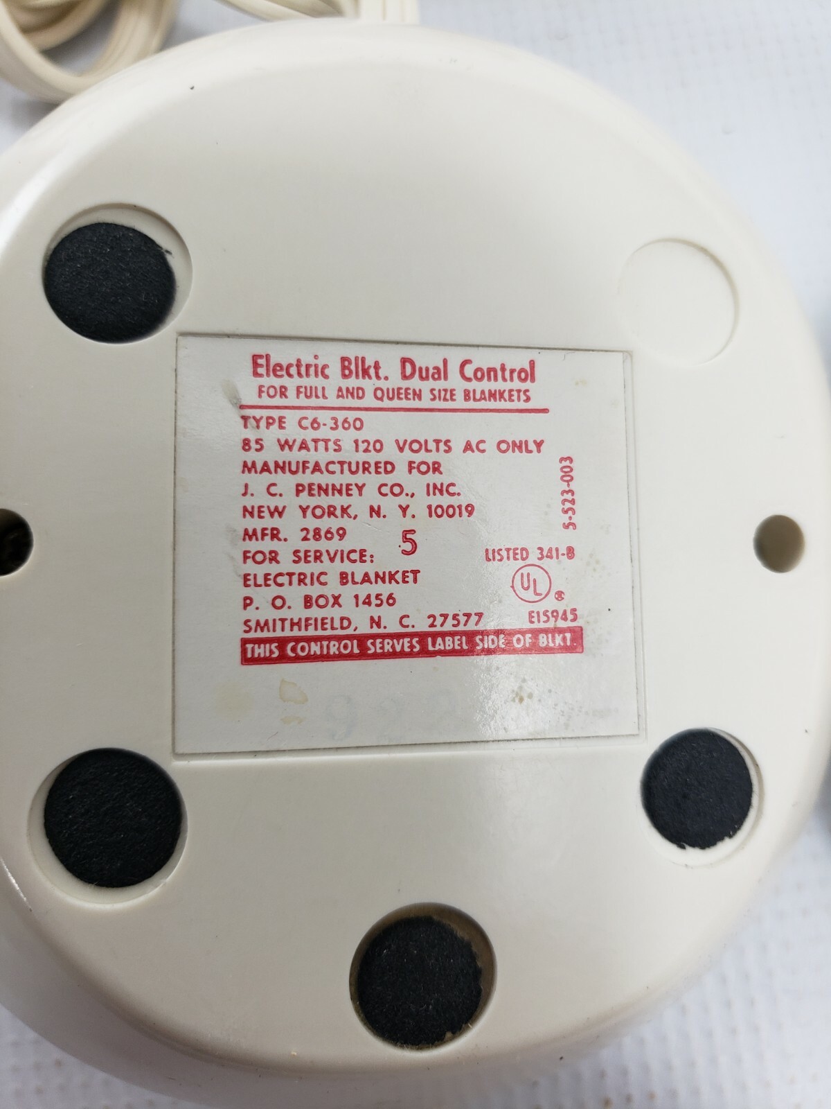 penneys electric blankets