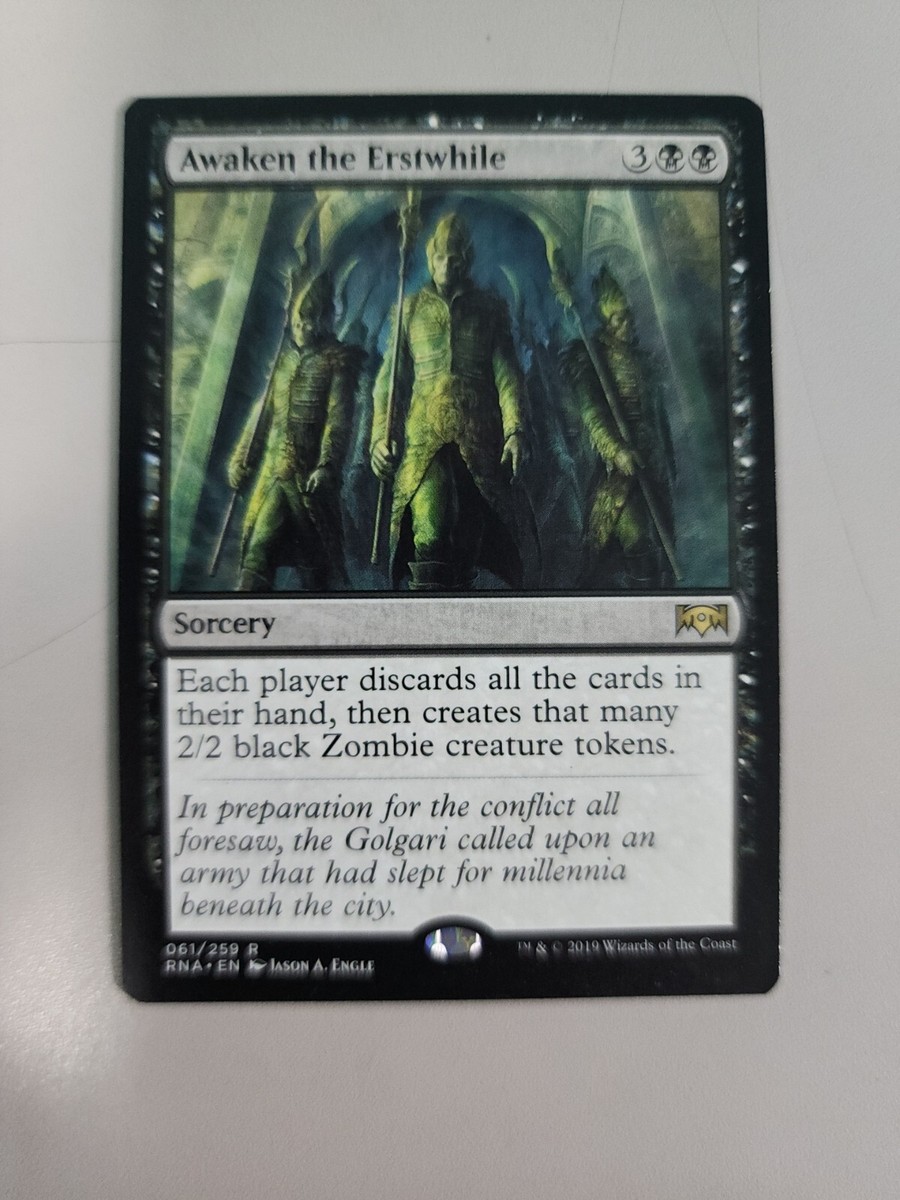 MTG Awaken The Erstwhile Ravnica Allegiance 061/259 Regular Rare | eBay MTG Awaken The Erstwhile Ravnica Allegiance 061/259 Regular Rare | eBay