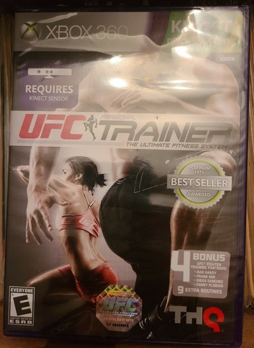 XBOX 360 Kinect 3 Game Lot (UFC Trainer, Black Eyed Peas, Michael Jackson) READ - Picture 5 of 10