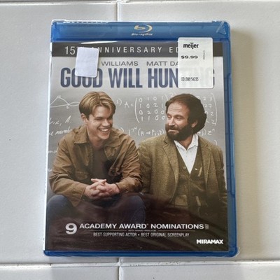 Robin Williams: Good Will Hunting (Blu-ray Disc, 1997) BRAND NEW SEALED