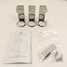 Gilchrist  Soames 0044420 Premium Pump Dispenser Locking Triple Bracket SS