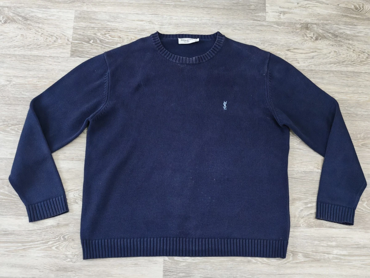 Saint Laurent 100% Cotton Crewneck Sweaters for Men for sale | eBay