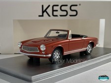 KESS MODEL 1/43 ALFA ROMEO 2600 SPIDER SPECIALE GHIA OPEN 1962 RED KE43000330