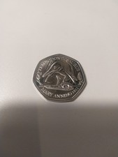 2021 Temnodontosaurus Dinosaur 50p Fifty Pence Coin BU Uncirculated 