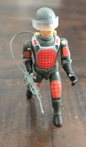 1982 GI Joe ARAH Grand Slam V1 - Accessories Match Flash - Straight Arms