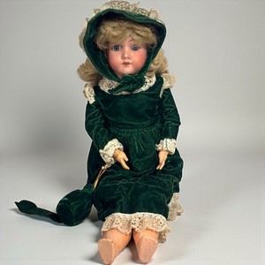 Ancienne Poupée Heinrich Handwerck 1900 - Porcelaine - Allemagne - 54 Cm