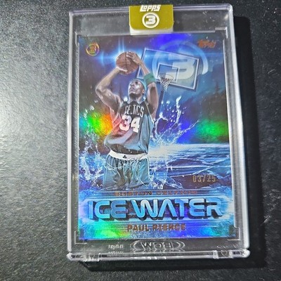 Paul Pierce Topps Three 2025-26 Ice Water Bronze /25