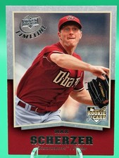 2008 Upper Deck Timeline - Max Scherzer #75 (RC)