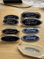 Job Lot of New Genuine Ford badges X8 (NOS) Bonnet Grille And Tailgate