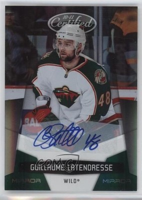 2010 Certified Mirror Emerald Signatures 5/5 Guillaume Latendresse #74 Auto 2d8