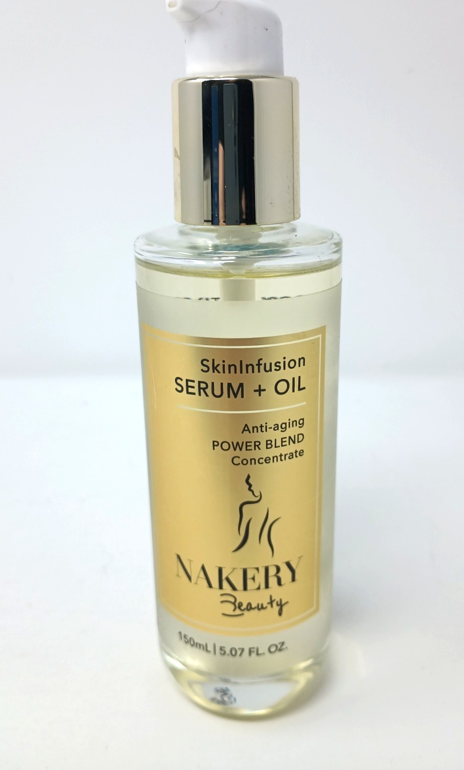 Nakery Beauty SkinInfusion Anti-Aging Serum and Oil Concentrate 5.07 oz. - New -