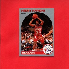 1990 Hoops Hersey Hawkins #229  Philadelphia 76ers