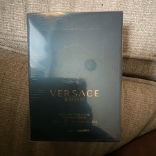 Versace Versace Eros Eau de Toilette Spray, Regular Size 3.4 fl oz