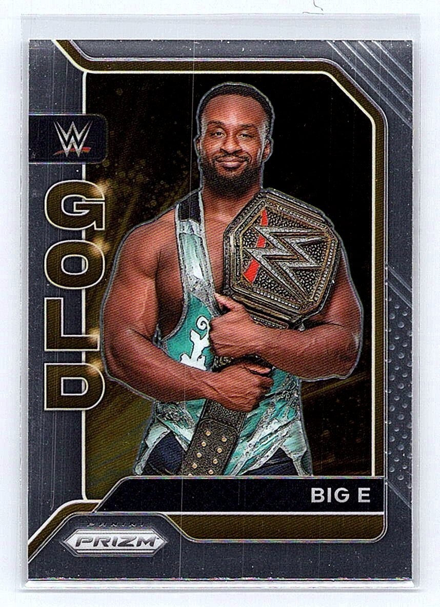2022 Panini Prizm WWE Big E Gold #10