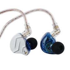 Linsoul KZ ZSN Pro Dual Driver 1BA 1DD Hybrid Metal Earphones HiFi in-Ear Monito