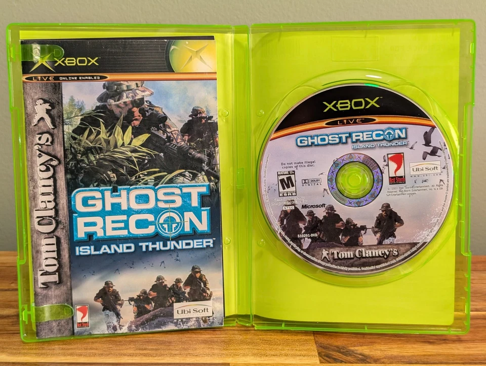 Tom Clancy's Ghost Recon: Island Thunder (Xbox, 2003) Complete Tested Working - Image 4 of 4
