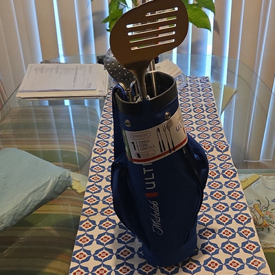Michelob ULTRA 3-Piece BBQ Tool Set: Tongs, Spatula & Barbecue Fork